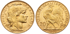 France, 20 Francs 1901, Paris