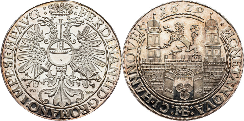 Hannover, 1 Thaler 1629, Restrike Hannover, 1 Thaler 1629, Restrike, 24,937 g, A...