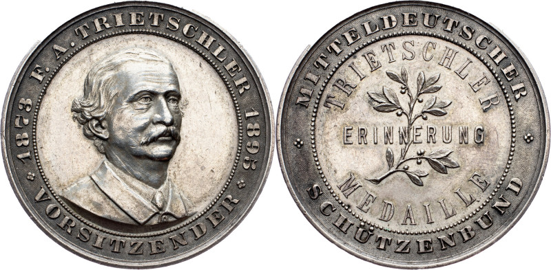 Germany, Medal 1895, Schutzenbund Germany, Medal 1895, Schutzenbund, F.A. Triets...