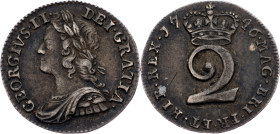 Great Britain, 2 Pence 1746