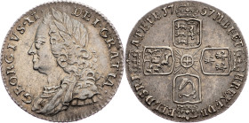 Great Britain, 6 Pence 1757