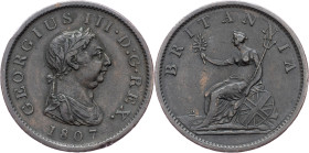 Great Britain, 1 Penny 1807, Soho