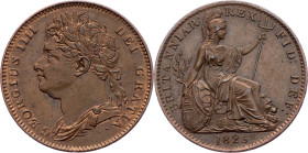 Great Britain, 1 Farthing 1823