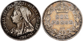 Great Britain, 6 Pence 1897