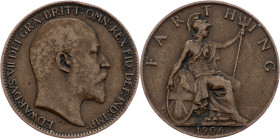 Great Britain, 1 Farthing 1906