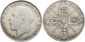 Great Britain, 1 Florin 1922