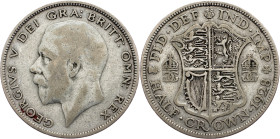 Great Britain, 1/2 Crown 1928