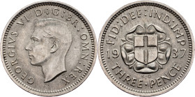 Great Britain, 3 Pence 1937