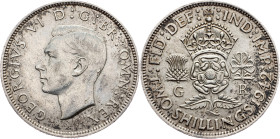Great Britain, 2 Shillings 1942