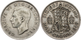 Great Britain, 1/2 Crown 1945