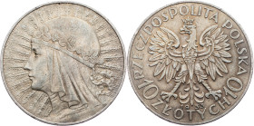Poland, 10 Zlotych 1932, Warszawa
