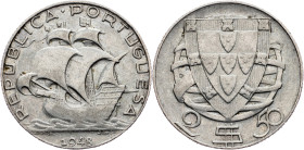 Portugal, 2,5 Escudos 1948