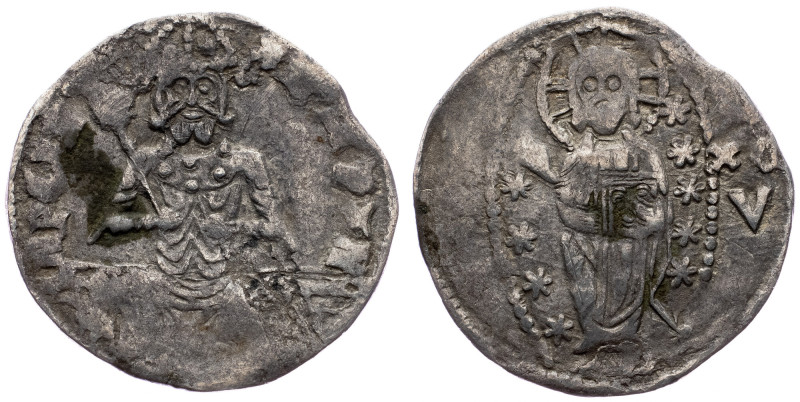 Emperor Stefan Uros IV Dusan (1346-1355), Dinar Emperor Stefan Uros IV Dusan (13...