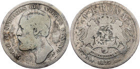 Sweden, 1 Krona 1877
