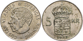 Sweden, 5 Kronor 1955
