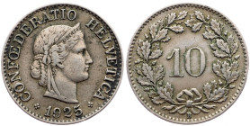 Switzerland, 10 Rappen 1925, Bern