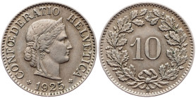 Switzerland, 10 Rappen 1925, Bern