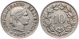 Switzerland, 10 Rappen 1927, Bern