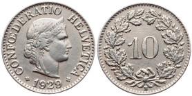 Switzerland, 10 Rappen 1929, Bern