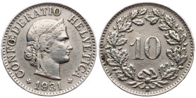 Switzerland, 10 Rappen 1931, Bern