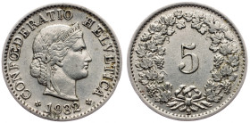 Switzerland, 5 Rappen 1932, Bern