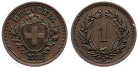 Switzerland, 1 Rappen 1932, Bern
