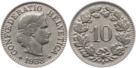 Switzerland, 10 Rappen 1938, Bern