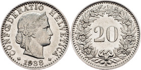 Switzerland, 20 Rappen 1938, Bern