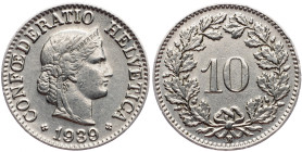 Switzerland, 10 Rappen 1939, Bern