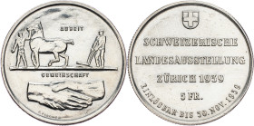 Switzerland, 5 Francs 1939