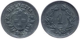 Switzerland, 1 Rappen 1942, Bern