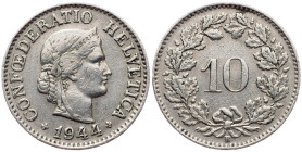 Switzerland, 10 Rappen 1944, Bern