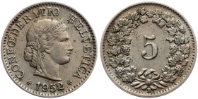 Switzerland, 5 Rappen 1952, Bern