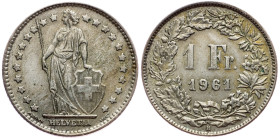 Switzerland, 1 Franc 1961, Bern