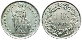 Switzerland, 1 Franc 1962, Bern