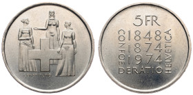 Switzerland, 5 Francs 1974, Bern