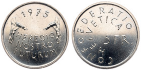 Switzerland, 5 Francs 1975, Bern