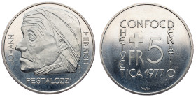 Switzerland, 5 Francs 1977, Bern