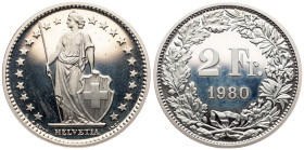 Switzerland, 2 Francs 1980, Bern