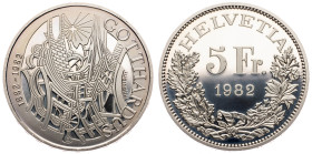 Switzerland, 5 Francs 1982, Bern