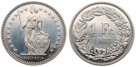 Switzerland, 1 Franc 1983, Bern