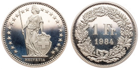 Switzerland, 1 Franc 1984, Bern