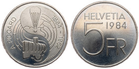 Switzerland, 5 Francs 1984, Bern