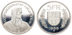 Switzerland, 5 Francs 1986, Bern