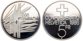 Switzerland, 5 Francs 1986, Bern