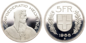 Switzerland, 5 Francs 1988, Bern
