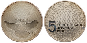 Switzerland, 5 Francs 1988, Bern