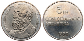 Switzerland, 5 Francs 1990, Bern