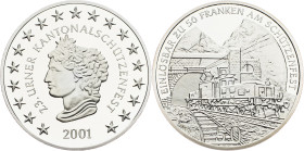 Switzerland, 50 Francs 2001