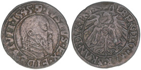 Albrecht von Brandenburg 1525-1568
Preussen. 3 Gröscher, 1545. 1,84g
Kopicki 3790
ss